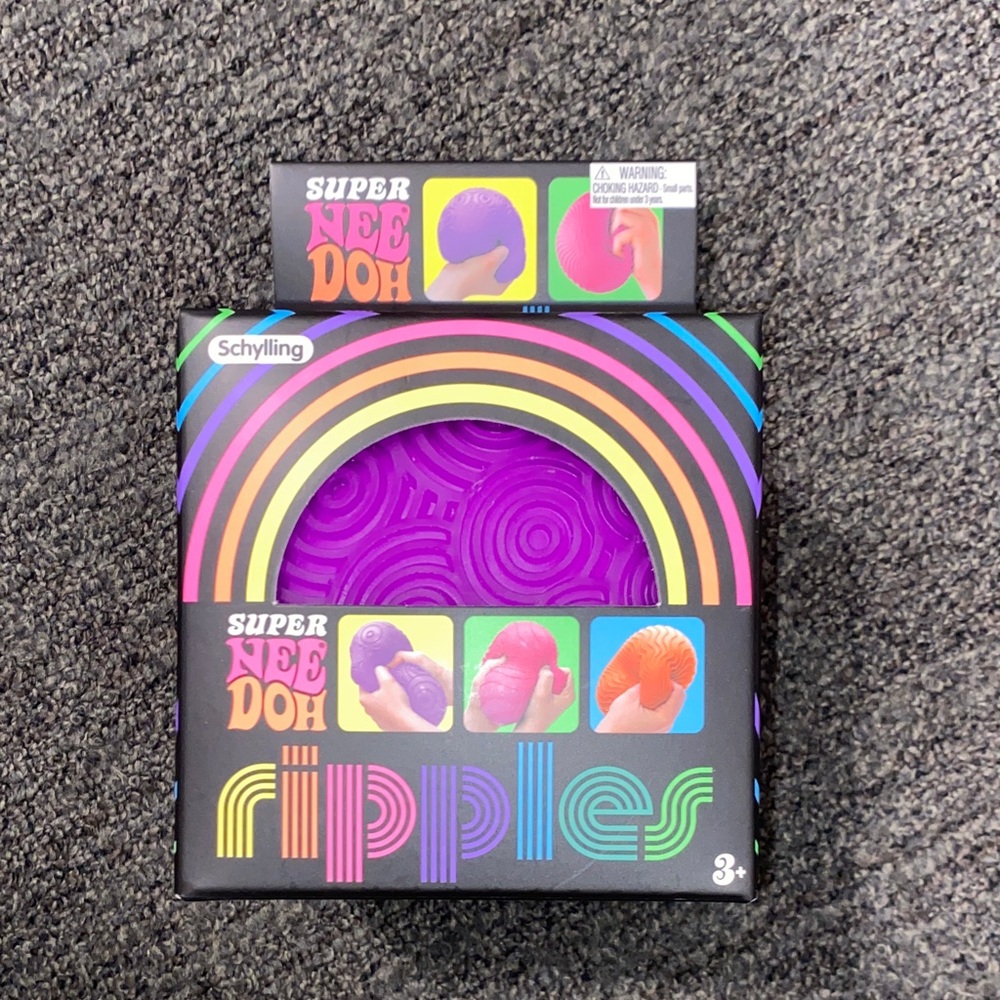 Schylling Super Nee Doh Ripples Toy 4.25 inches Size NEW